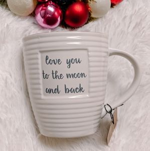 Love you to the moon and back mug